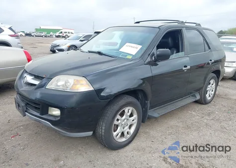 2004 Acura Mdx from USA, damaged, VIN 2HNYD18624H557669